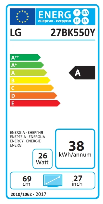 LG 27BK550Y-B
