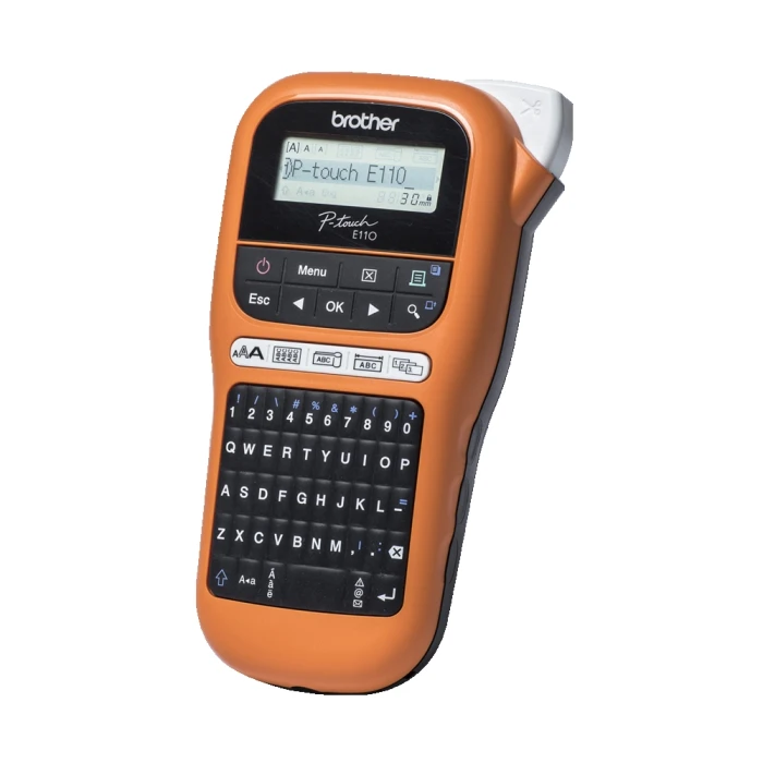 Brother PT-E110VP Labelling system with Cyrillic