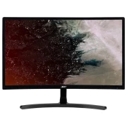 Acer ED242QRAbidpx, 23.6" Curved VA, Anti-Glare, FreeSync 144Hz, 4ms, 100M:1 DCR, 250 cd/m2, FullHD 1920x1080, DVI, HDMI, DisplayPort, Audio Out, Black