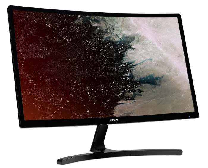 Acer ED242QRAbidpx, 23.6" Curved VA, Anti-Glare, FreeSync 144Hz, 4ms, 100M:1 DCR, 250 cd/m2, FullHD 1920x1080, DVI, HDMI, DisplayPort, Audio Out, Black