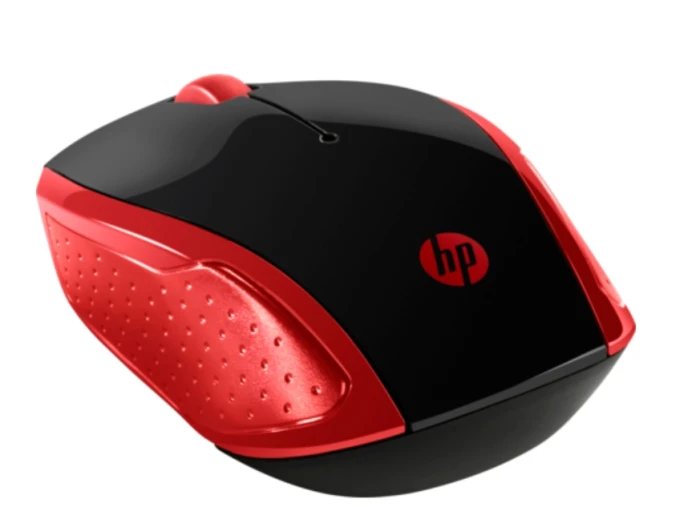 HP 200 Emprs Red Wireless Mouse