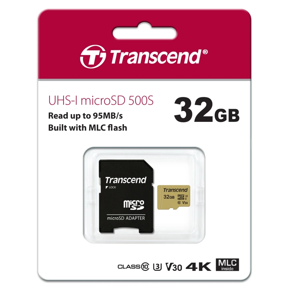 Transcend USD500S microSDHC 32GB