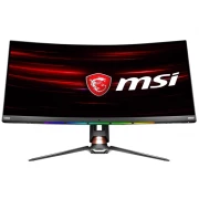 MSI Optix MPG341CQR, 34", VA LED, UWQHD 3440 x 1440, 21:9, Curve 1800R, 144Hz, 1ms, FreeSync, HDR 400, Smart Webcam, Mystic Light, GameSense, Gaming OSD, Lift Stand, 400 cd/m2, 3000:1, DCR 100M:1, DP, 2xHDMI, USB Type C (video), 3xUSB, 9S6-3DA05T-002