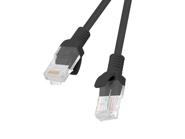 Lanberg LAN кабел CAT.5E Black - 10m