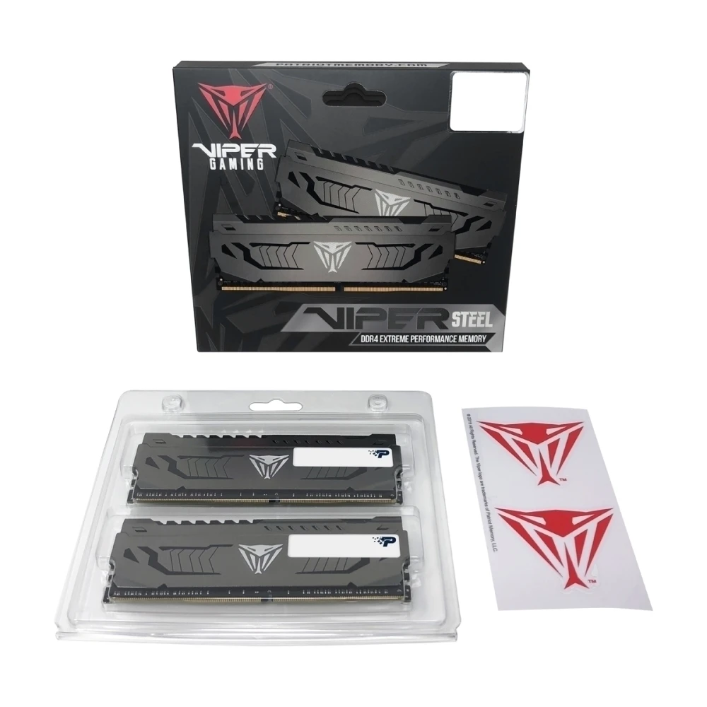 Patriot Viper Steel 8GB (2x4GB) DDR4 3200Mhz CL17