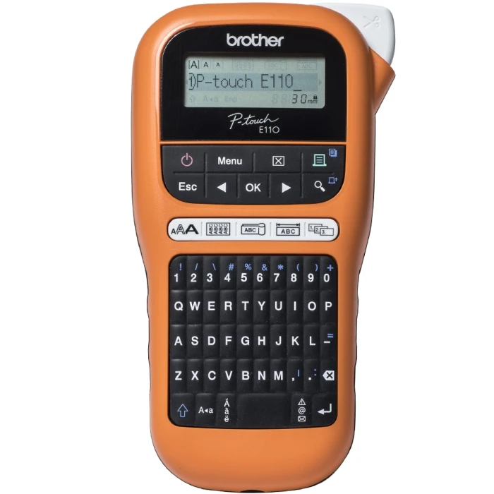 Brother PT-E110VP Labelling system with Cyrillic