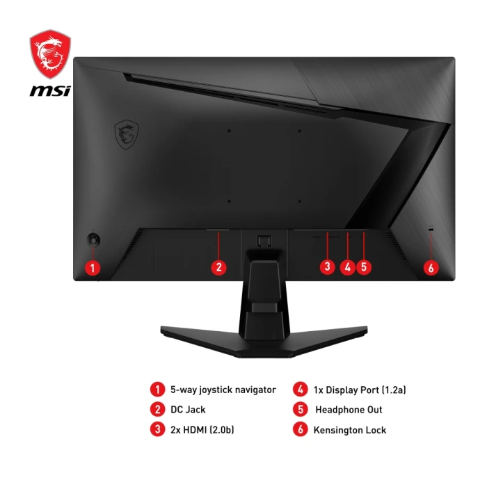 MSI G255F 24.5" IPS 180Hz