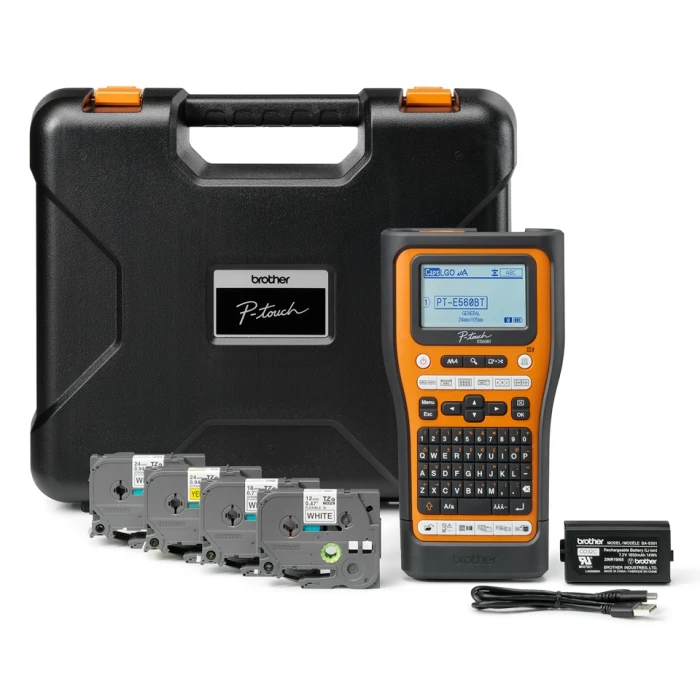Brother PT-E560BTSP Handheld Industrial Labelling system