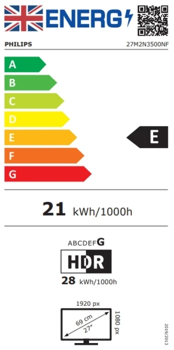 Philips 27M2N3500NF 27" IPS 2K 144Hz