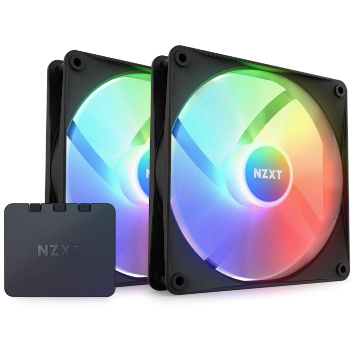 NZXT F140 RGB Core Black 2in1