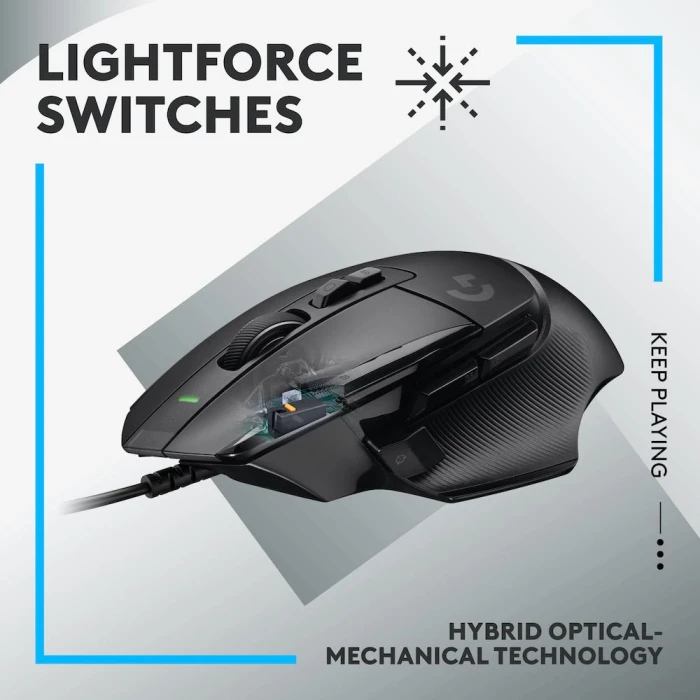 Logitech G502 X Черна