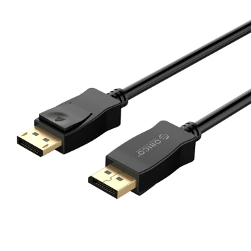 Orico Кабел Cable - Display Port v1.2 DP M / M Black 4K 3m - XD-DTDP4-30-BK