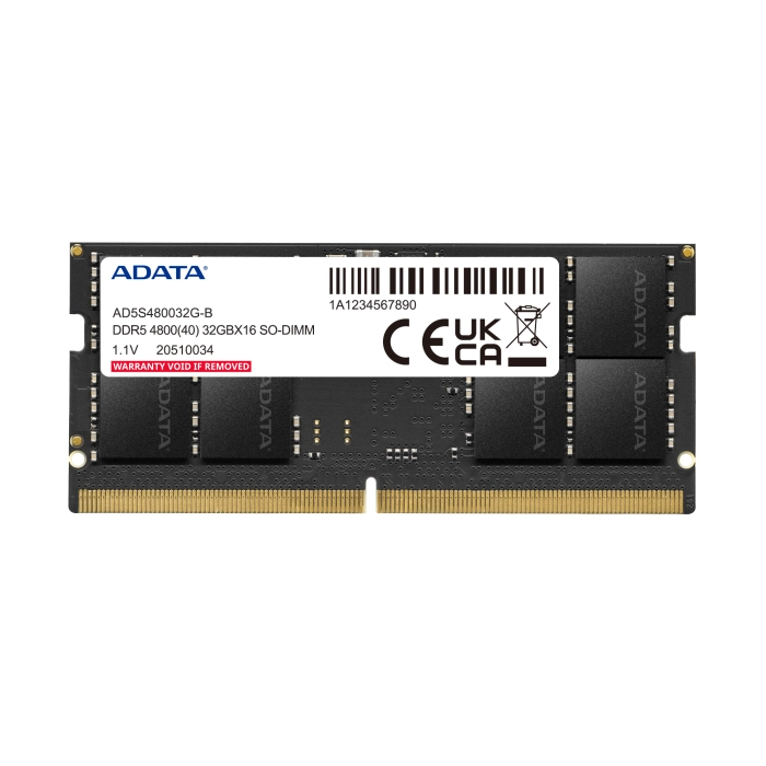 ADATA 16GB DDR5 4800MHz CL40 SO-DIMM