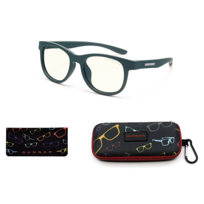 GUNNAR Rush Kids Small - Clear Natural Green