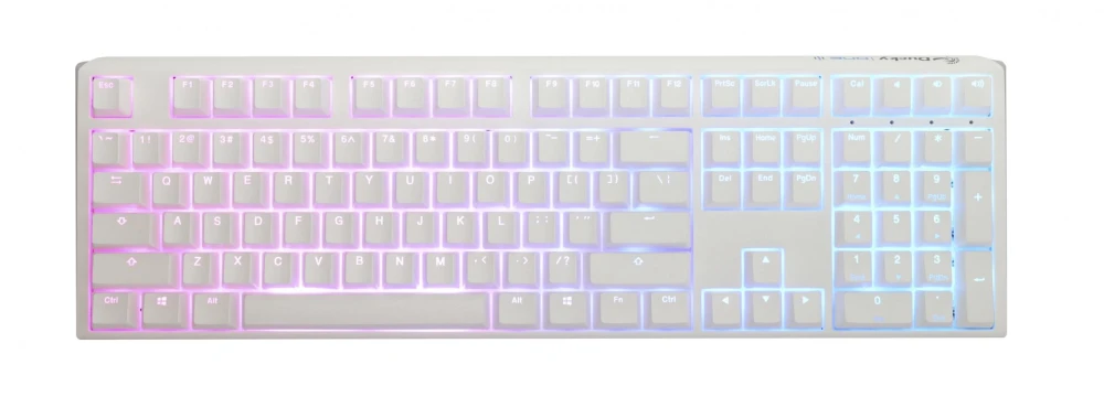 Ducky One 3 Pure White Full Size Hotswap Cherry MX Silver