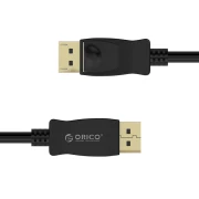 Orico Кабел Cable - Display Port v1.2 DP M / M Black 4K 2m - XD-DTDP4-20-BK