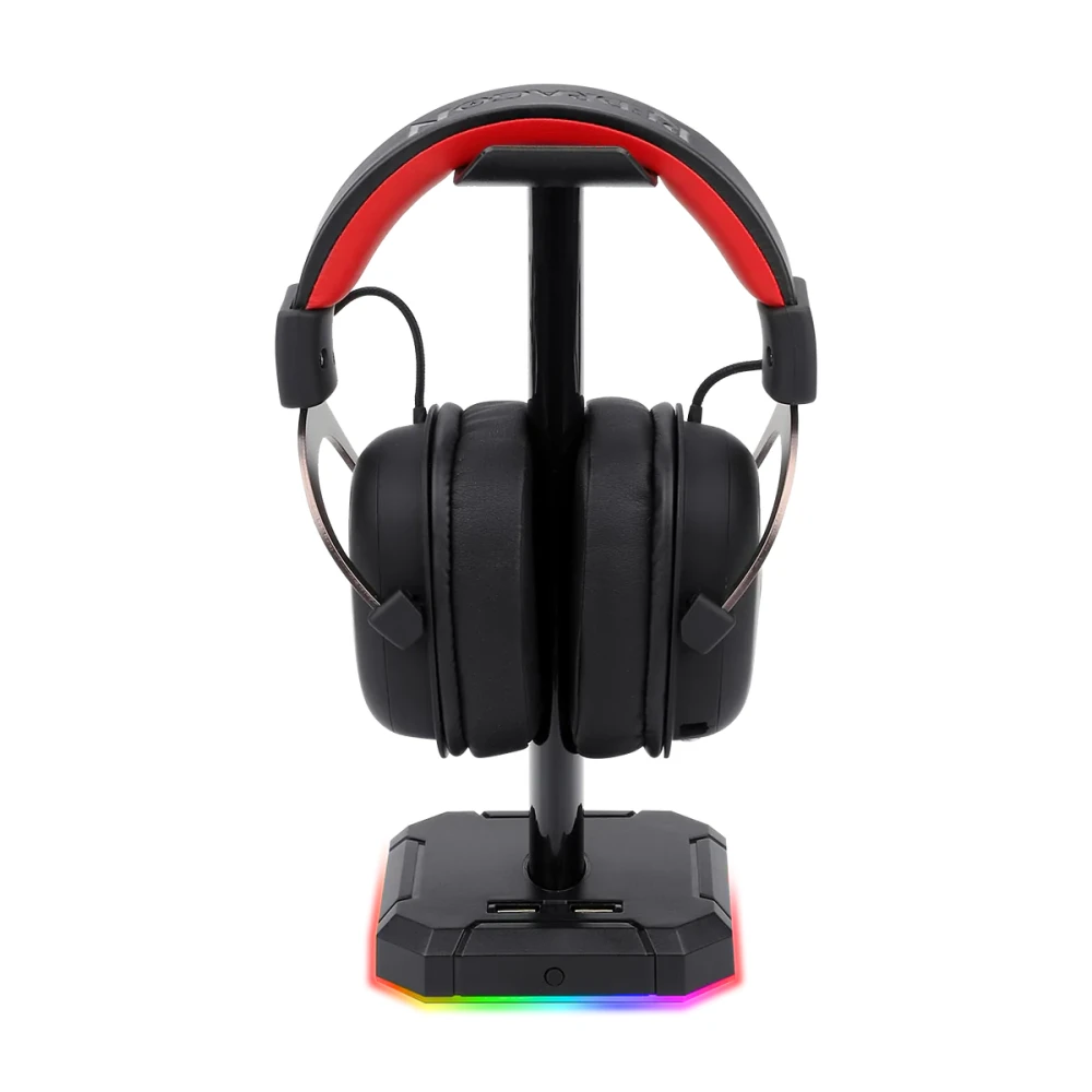 RGB стойка за слушалки Redragon Scepter Pro HA300-BK