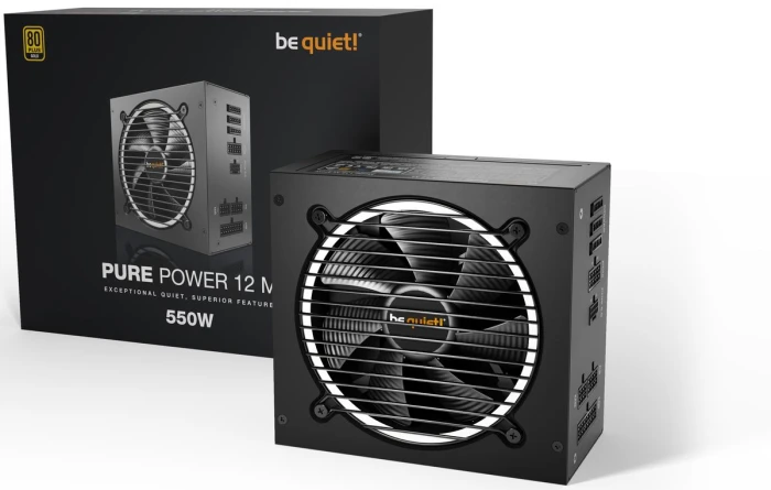 be quiet! PURE POWER 12 M GOLD PCIe 5.0 550W