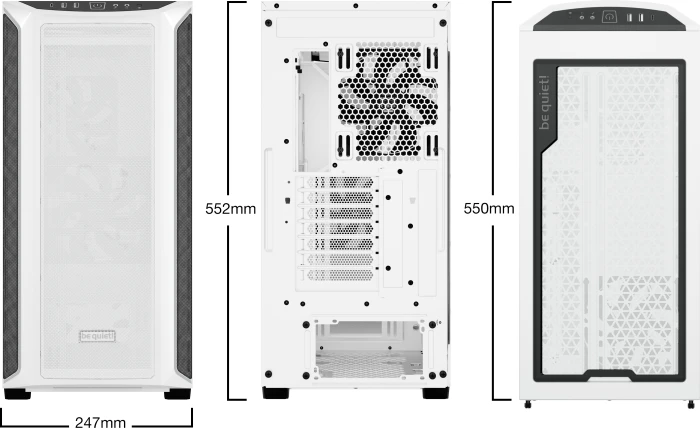 be quiet! Shadow Base 800 DX White