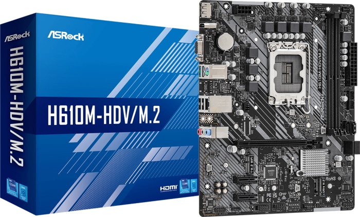 ASRock H610M-HDV/M.2  DDR4