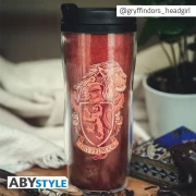 Термо чаша ABYSTYLE HARRY POTTER Travel Mug Gryffindor, Кафяв