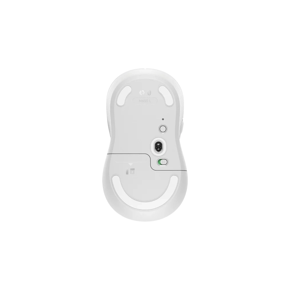 Безжична Мишка Logitech Signature M650 L - Off-white, USB