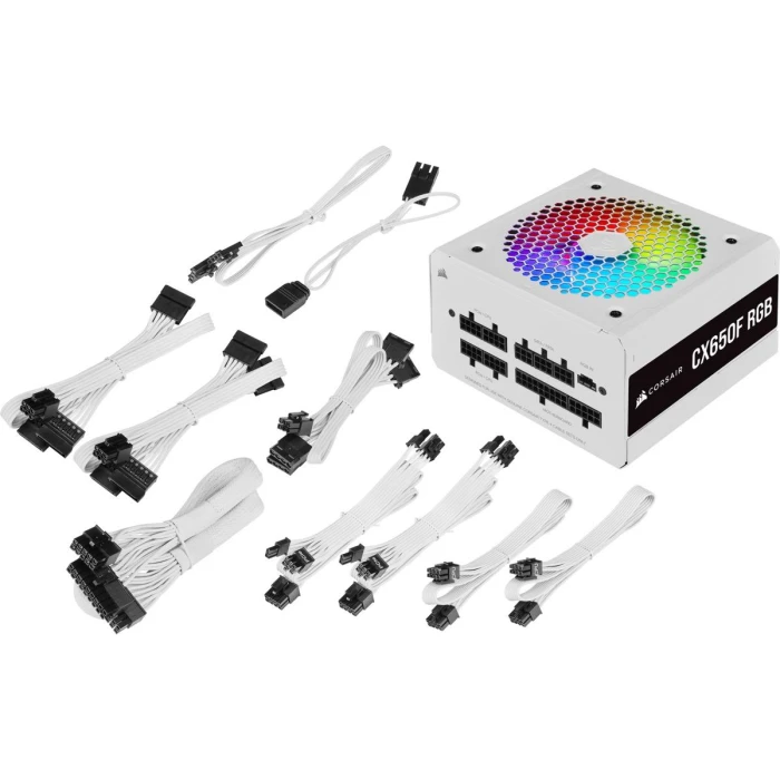Corsair CX650F RGB White BRONZE 650W