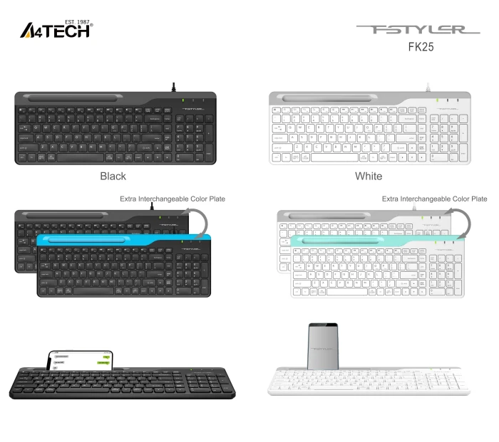 A4tech Fstyler FK25 Black
