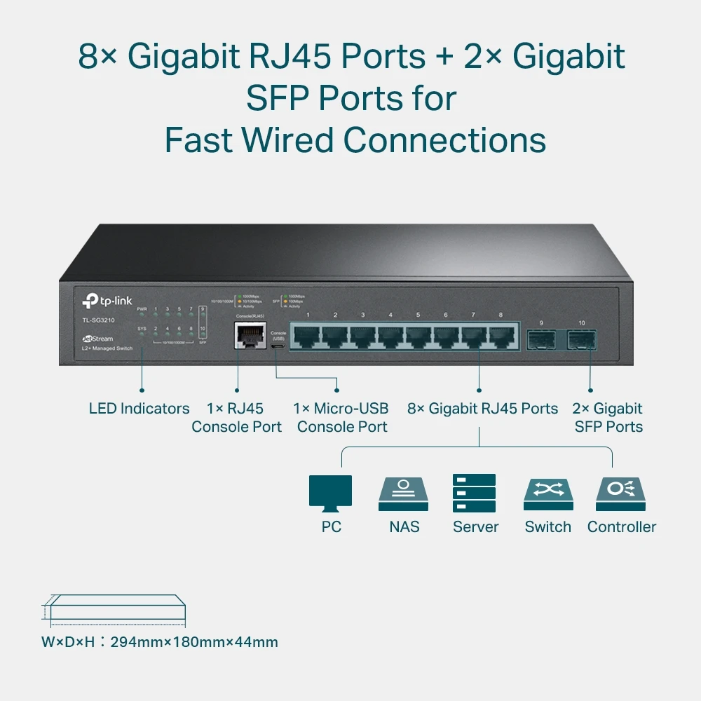 TP-Link TL-SG3210 JetStream