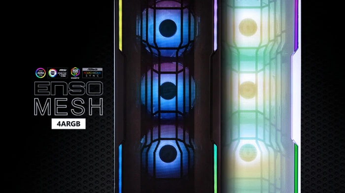 BitFenix ENSO MESH 4ARGB WHITE