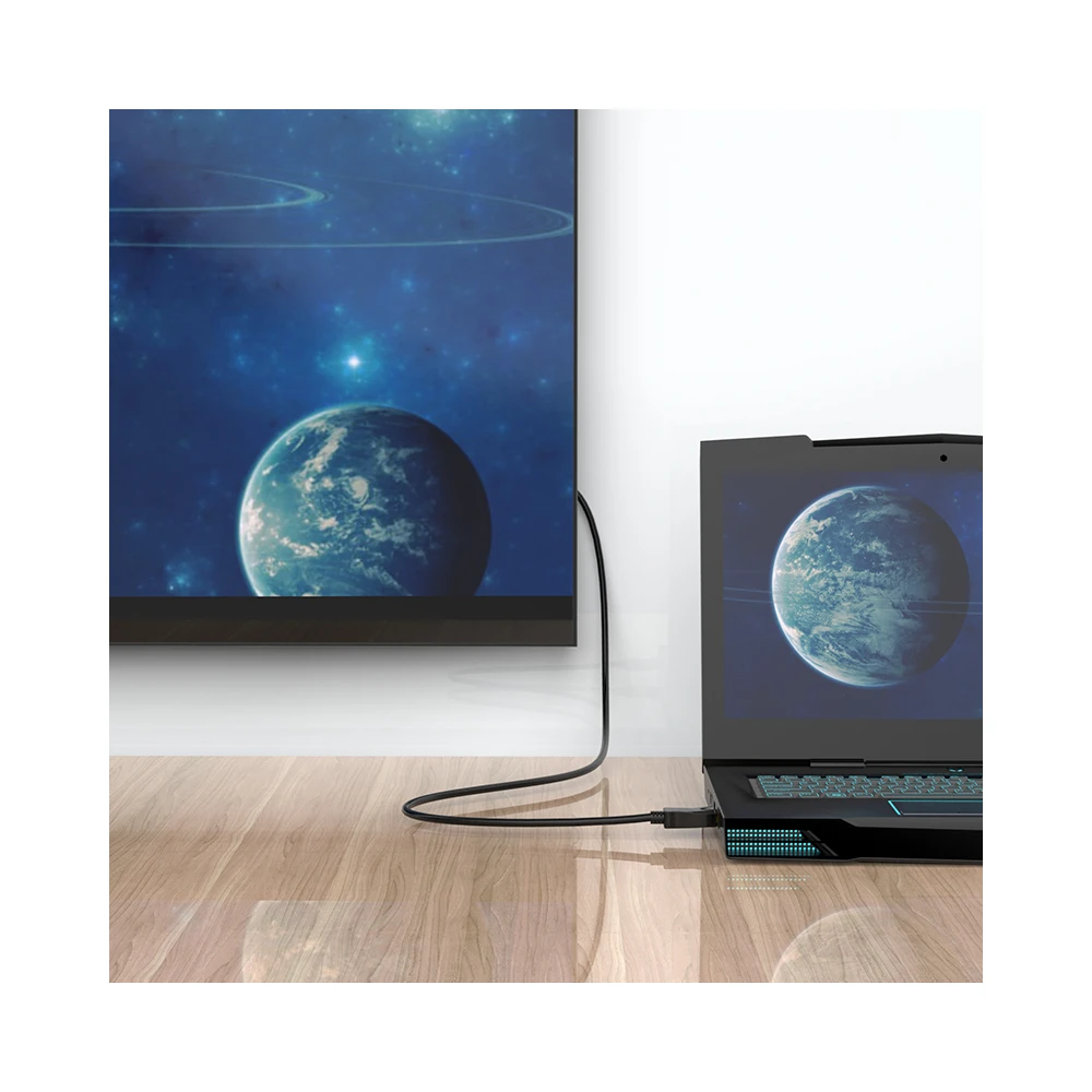 Orico Кабел Cable - Display Port v1.2 DP M / M Black 4K 5m - XD-DTDP4-50-BK