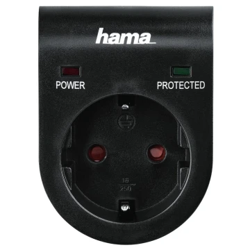 Контакт HAMA 108878, с вграден защита от пренапрежение 