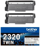 Brother TN-2320 Toner - 2 броя