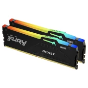 Kingston FURY Beast Black RGB 64GB (2x32GB) DDR5 5200MHz CL40
