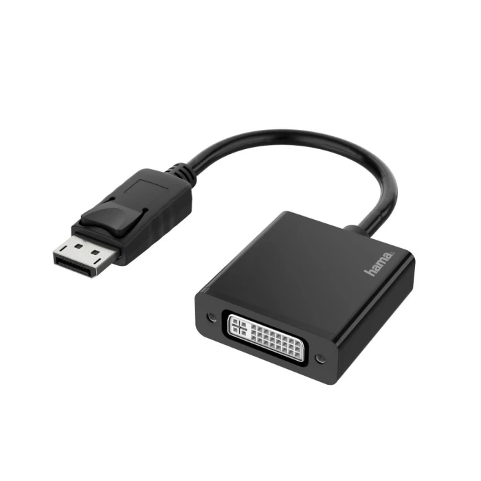 Адаптер HAMA 53767, DisplayPort мъжко - DVI женско, 4K