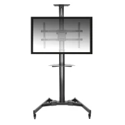 Мобилна стойка ACT AC8370, За под, Регулируема, 32"-70", VESA, До 50 кг., Черна
