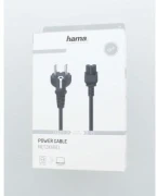 HAMA Захранващ Шуко > IEC C5 - 1.5m