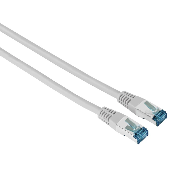 Мрежов пач кабел HAMA F/UTP, CAT 6, RJ-45 - RJ-45, 1Gbit/s, 5.0 m, Сив, Булк