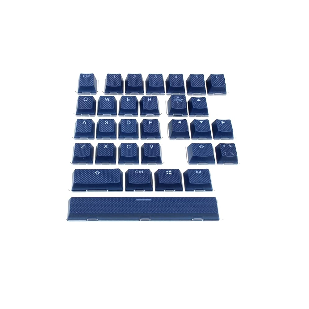 Капачки за механична клавиатура Ducky Navy 31-Keycap Set Rubber Backlit Double-Shot US Layout