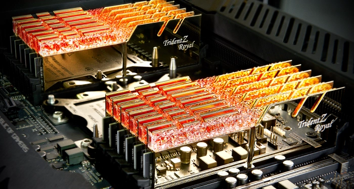 G.SKILL Trident Z Royal 32GB(2x16GB) DDR4 4000MHz CL19