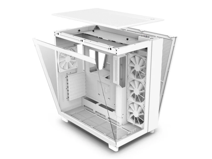 NZXT H9 Flow Matte White