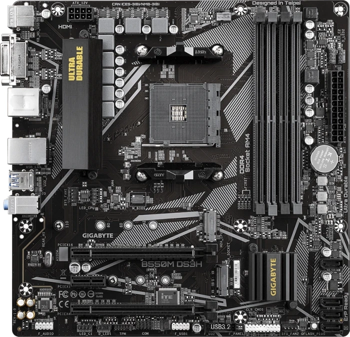 GIGABYTE B550M DS3H 1.x
