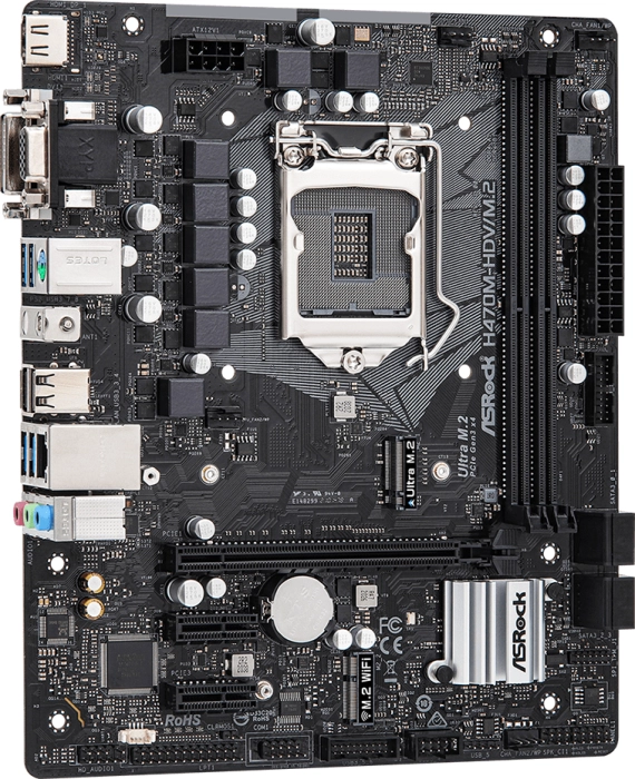 Asrock H470M-HDV/M.2