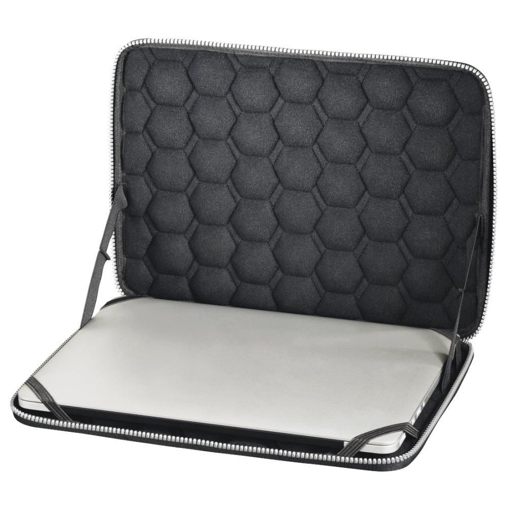 Hama Калъф за лаптоп  "Protection'" до 36 см (14.1"), удароустойчив, пластмасов, черен
