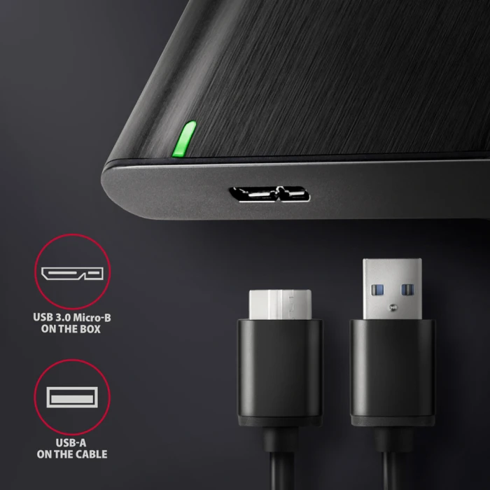 AXAGON EE25-A6M USB3.0 - SATA 6G 2.5"