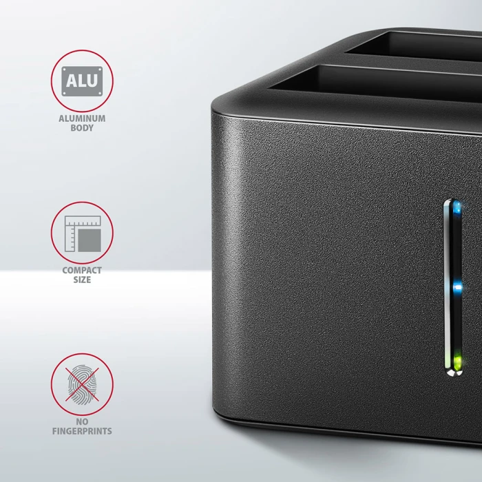 AXAGON ADSA-D25 USB DUAL 2.5" SSD/HDD MINI dock
