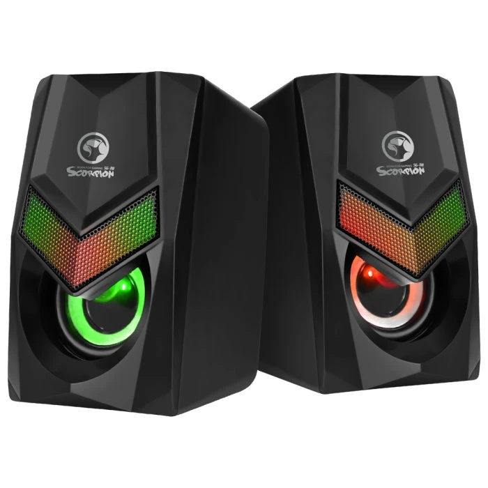 Marvo тонколони Gaming Speakers 2.0 6W Rainbow backlight - MARVO-SG-118