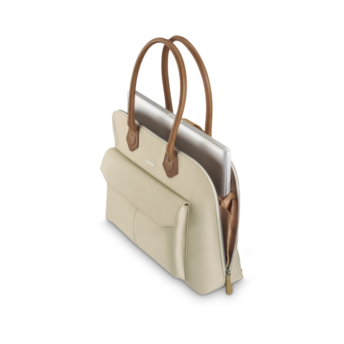Чанта за лаптоп Hama "Fabulous", от 40 - 41 см (15.6"- 16.2"), Бежов