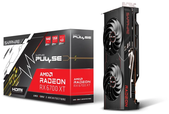 SAPPHIRE PULSE RADEON RX 6700 XT 12GB |BULK|