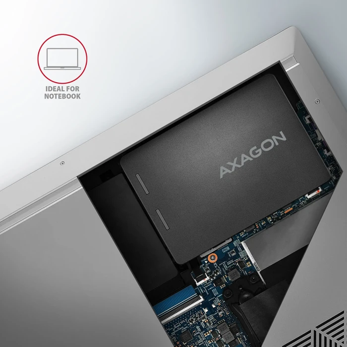 AXAGON RSS-M2B SATA M.2 box 2.5"